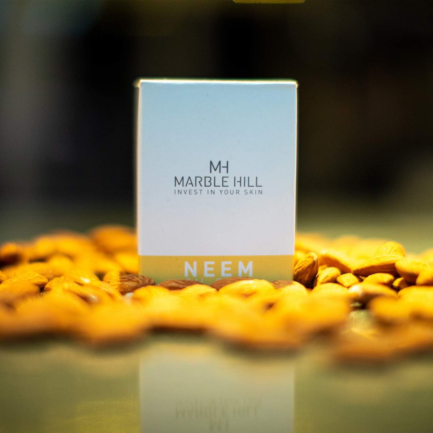Neem oil soap bar for Sensitive Eczema Prone Skin. Shea butter Moisturises Dry Itchy Irritated skin, Psoriasis Daily use Whole body, All ages. Formulated by Medical Doctor Marble Hill 100g