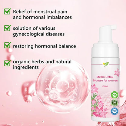LEFUN Steam Detox Mousse for Women, LEFUN Mousse, LEFUN Detox Mousse, LEFUN Steam Mousse, For Women's Health (2PCS)