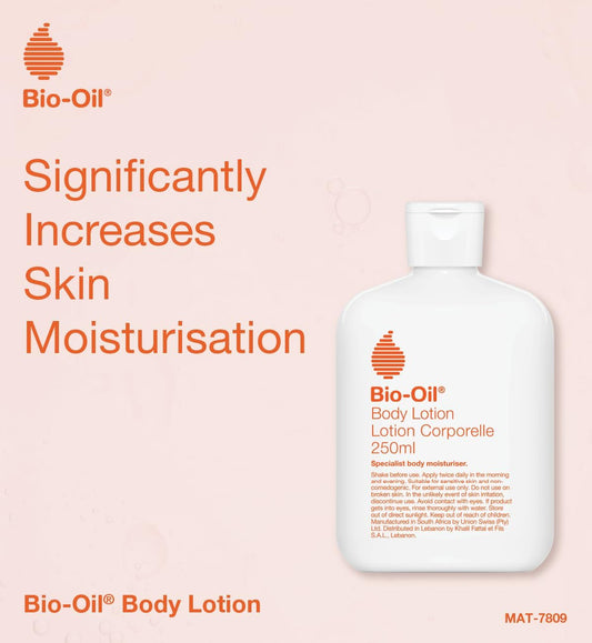 Bio Oil Body Lotion (250ml) - Ultra Light Skin Care Moisturising Lotion For Dry Skin - Non-Greasy Daily Moisturiser With Oil-In-Water Technology - Hydrates &amp; Replenishes Dry Skin
