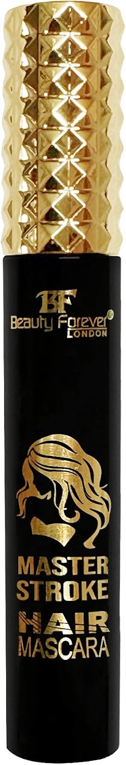 Beauty Forever Master Stroke Hair Mascara, Instant Grey Cover up, 13ml (03 Dark Brown, Pack of 1)