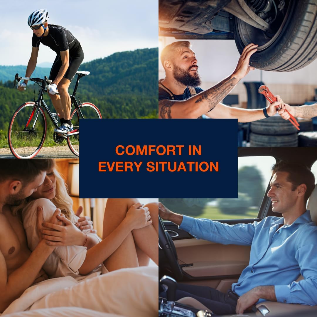 NO HAIR CREW Liquid Intimate Powder for Men 75 ml – Cream-to-Powder Formula | Helps reduce sweat, odour and chafing. Talc-free body powder for groin, intimate areas and inner thighs. No dust. No mess.