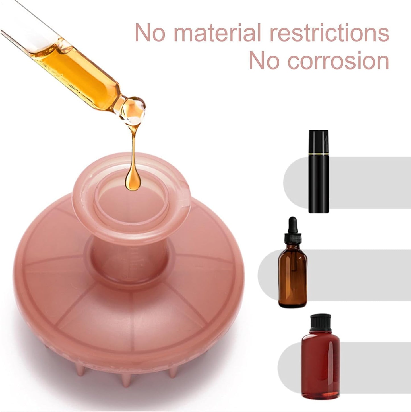 Hair Oil Applicator - Scalp Comb for Growth | Bottle with Massage Tip, Nourishing Care Accessory with Even Distribution, Easy Grip for Hair Loss, Follicle Health and Daily Conditioning