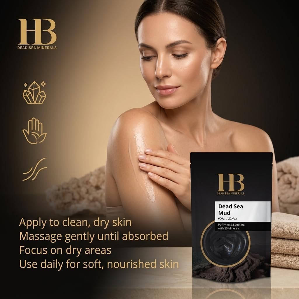 Health &amp; Beauty Dead Sea Minerals Dead Sea Mud Natural Original from Israel 600gr