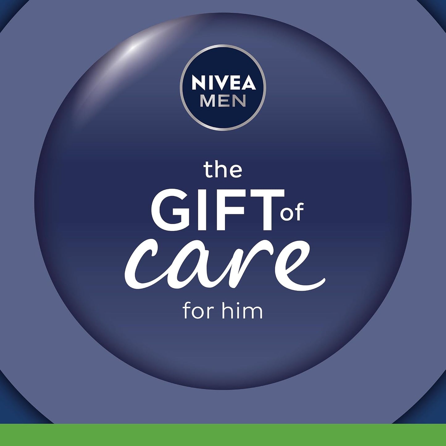 NIVEA MEN Feel Calm All Over Skincare Gift Set (5 Products) - Men Gift Set for Sensitive Skin - Includes Shower Gel, Face Wash, Face Moisturiser, Creme, and Anti-Perspirant
