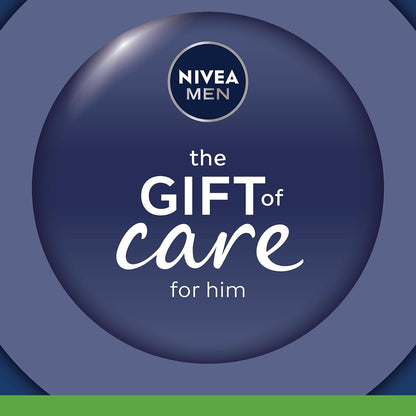 NIVEA MEN Feel Calm All Over Skincare Gift Set (5 Products) - Men Gift Set for Sensitive Skin - Includes Shower Gel, Face Wash, Face Moisturiser, Creme, and Anti-Perspirant