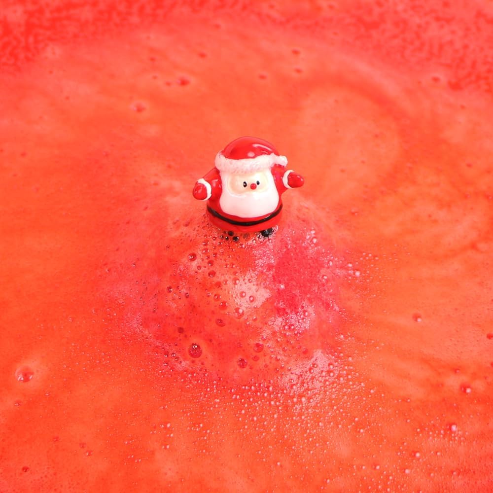 Zimpli’s Santa Bath Bomb – a fizz‑filled surprise for holiday splashes
