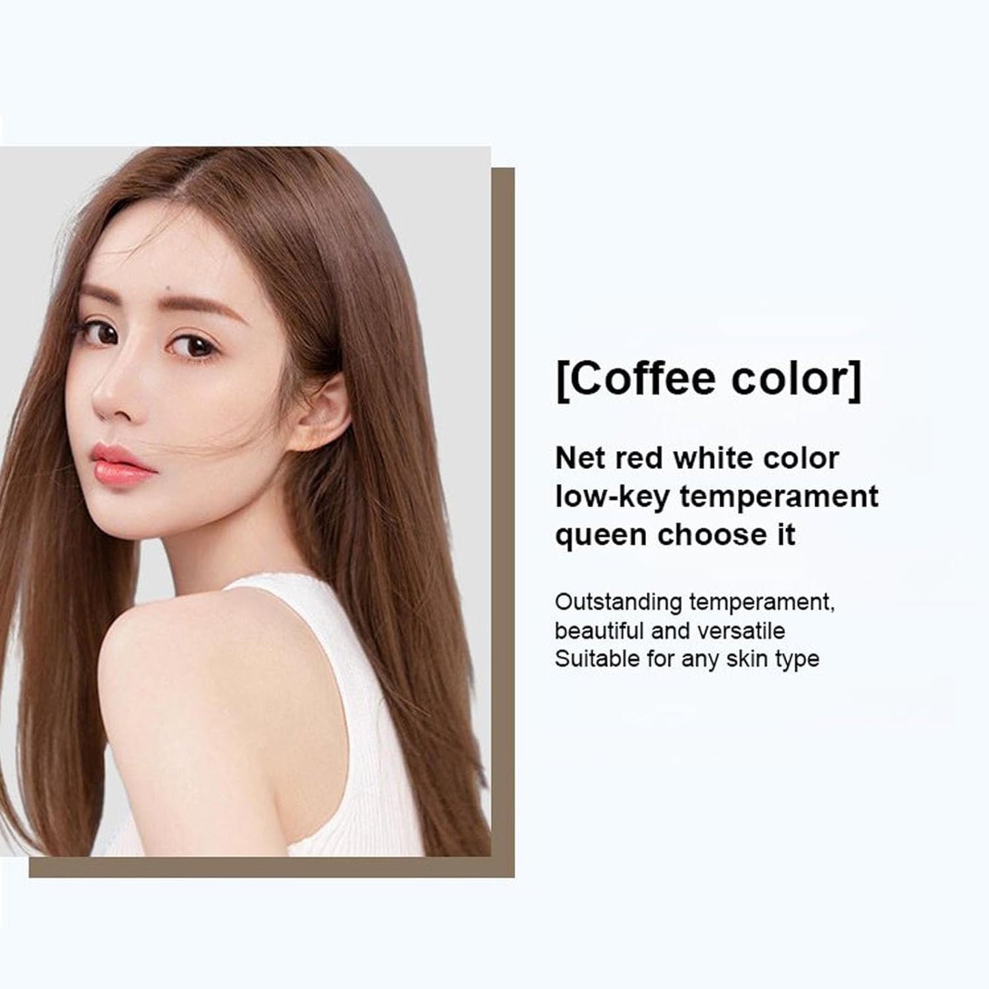 ZhiHuaShi Caviar Protein Hair Dye,Hair Dye Shampoo,Easy Hair Color,Cover Gray Hair,Zhihuashi Herbal Shampoo,Vegetable Extracts,Black Shampoo For Grey Hair,Shampoo Hair Dye (Dark brown, 500ml)
