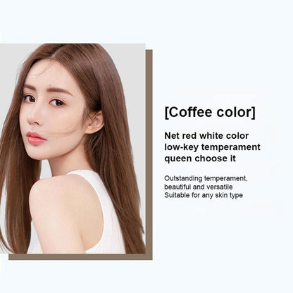 ZhiHuaShi Caviar Protein Hair Dye,Hair Dye Shampoo,Easy Hair Color,Cover Gray Hair,Zhihuashi Herbal Shampoo,Vegetable Extracts,Black Shampoo For Grey Hair,Shampoo Hair Dye (Dark brown, 500ml)