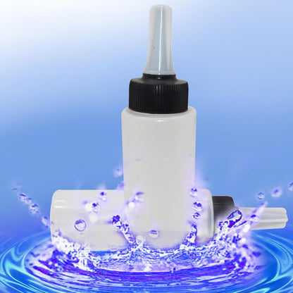 Hair Oil Applicator – PE 7.08x1.77 Inches | Squeeze Oil Applicator Bottle With Precision Nozzle | Scalp Oils Dispenser Comb Bottle For Hair Care Styling Salon Home And Travel Use