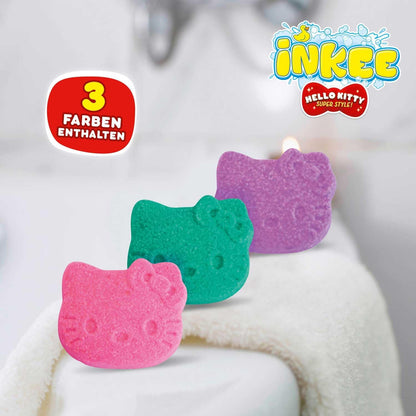 Turning Bath Time into a Hello Kitty Party