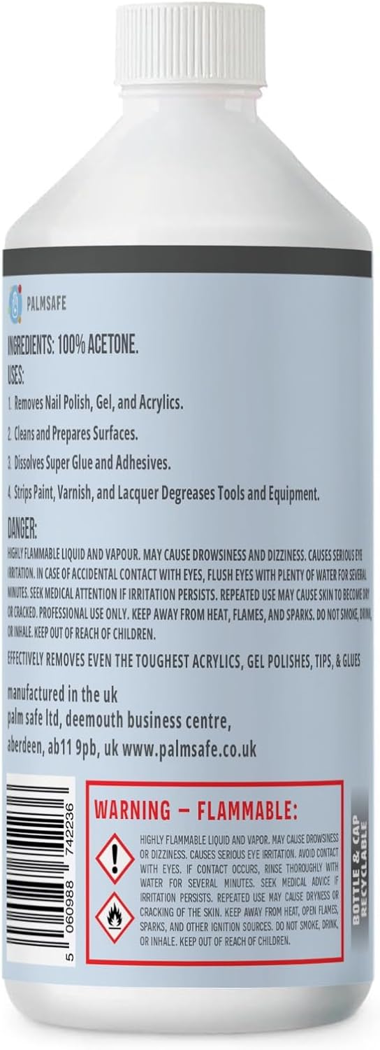 Why Palmsafe’s 500 ml Pure Acetone Remover Might Just Change Your Nail Routine