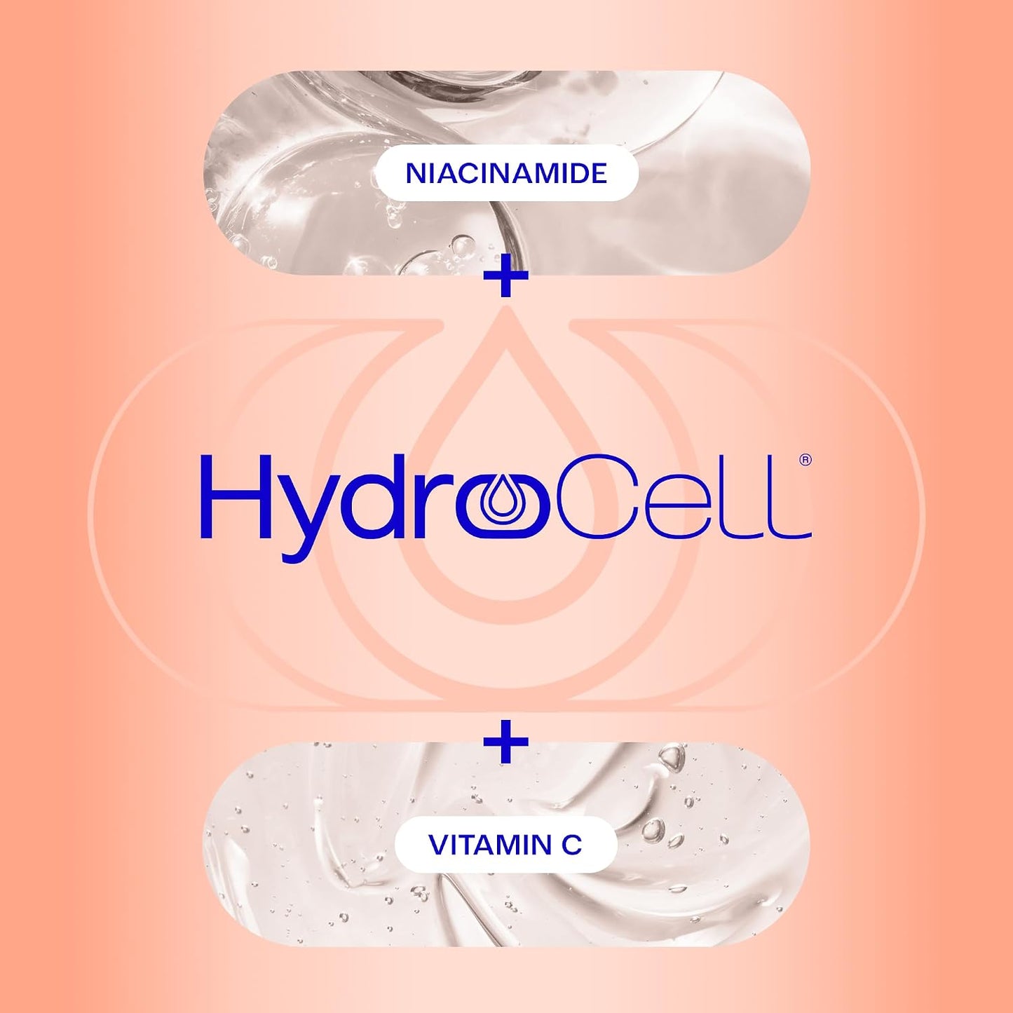 E45 HydroCell Glow Body Lotion Serum Spray Moisturiser with Vitamin C 200ml | Activates hydration from within - Fast-absorbing serum spray for radiant, healthy-looking skin