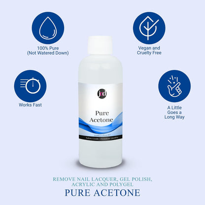 Pure acetone, no drama – the JND nail remover that actually works