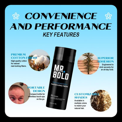 Hair Fibres DARK BROWN for Thinning Hair, Natural Keratin Hair Fibres for men &amp; Women for Instant Result, Concealer for Thicker, Fuller Hair, Undetectable &amp; Secure, Premium Long-Lasting Hold (28g)