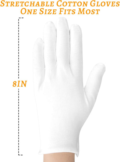 Why a Box of White Cotton Gloves Might Just Be Your Skin’s New Best Friend