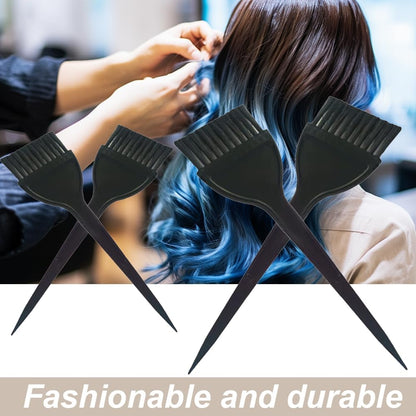 Hair Coloring Brush, 2 Pieces Hair Coloring Brushes, Hair Dye Brush, Dyeing Tools, for DIY hair dyeing in salon and at home（20cm x 6cm)