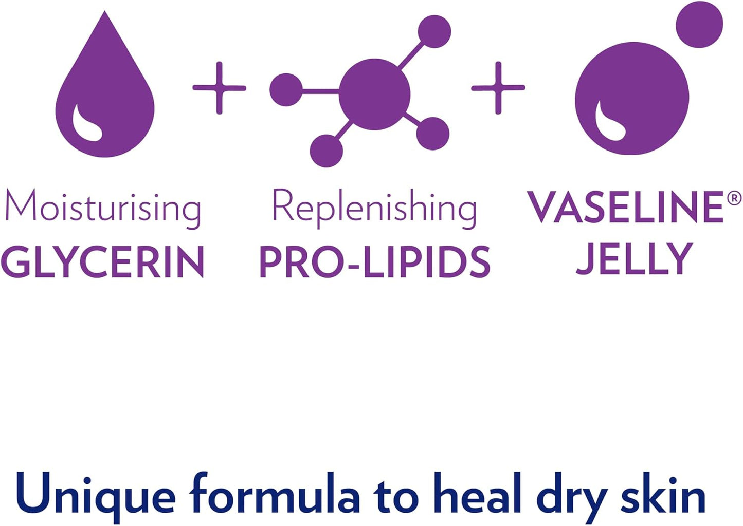 Vaseline Expert Care Dry Skin Healing Balm Body Cream 250 ml