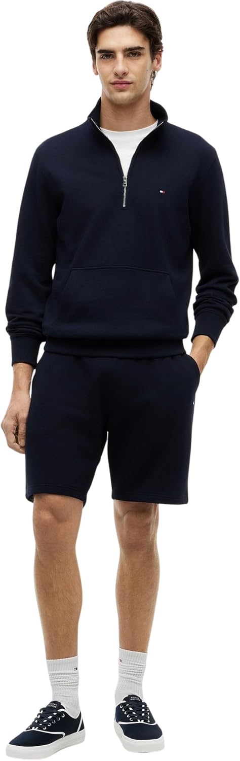 Tommy Hilfiger Men’s Essential Terry Cotton Sweat Shorts – Casual Cool, No‑Fuss Style