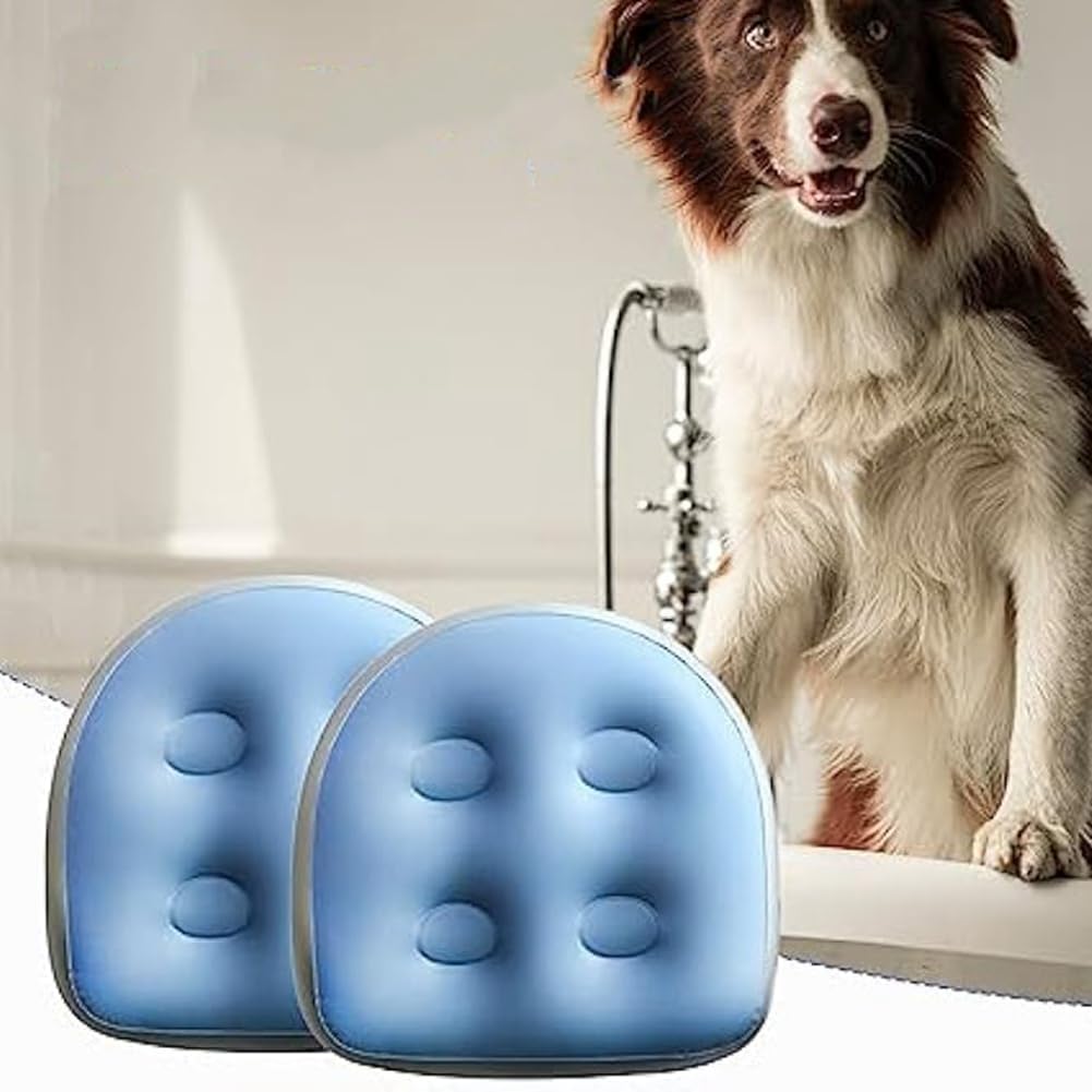 4 PCS Inflatable Booster Seat, Cushion Spas Booster Seat Back Pad, Pillow with Non-Slip, Soft Spa Cushion Massage Mat for Indoor or Outdoor Spa &amp; Rest