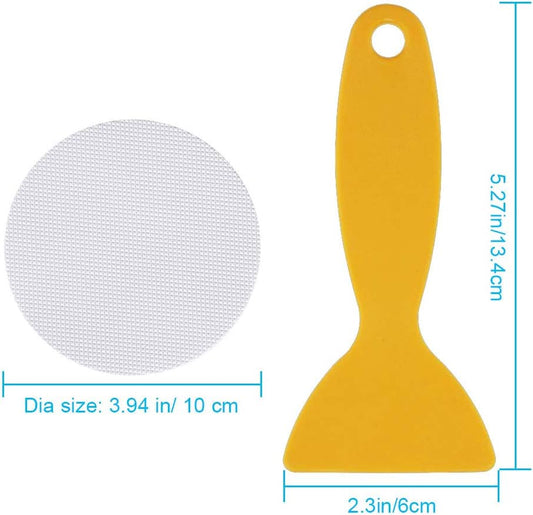 40 Pieces Round Non-Slip Safety Shower Treads Self Adhesive Bathtub Stickers Round Non-Slip Bath Stickers 10 cm/4 Inch, Clear