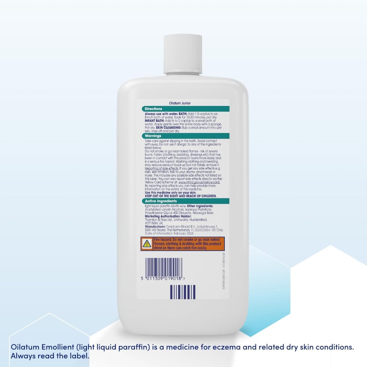 Oilatum Junior Bath Additive – a gentle boost for little skins