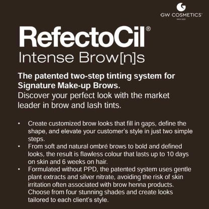 RefectoCil Intense Brow[n]s Base Gel - Step 1 - Black Brown 15ml