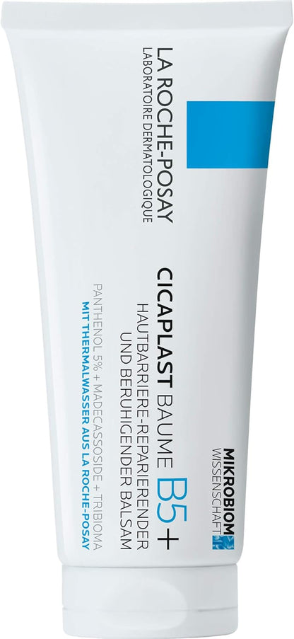 La Roche-Posay Cicaplast Baume B5+, Multi-Purpose Ultra-Repairing Soothing Balm, Skin Barrier Repair, Panthenol, Madecassoside, Prebiotic Tribioma for Irritated Sensitive Skin, 100ml