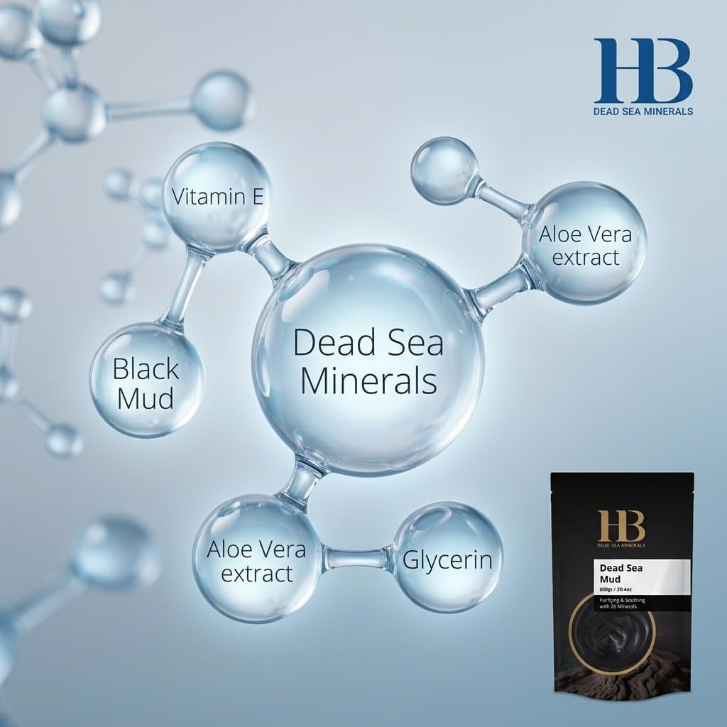 Health &amp; Beauty Dead Sea Minerals Dead Sea Mud Natural Original from Israel 600gr