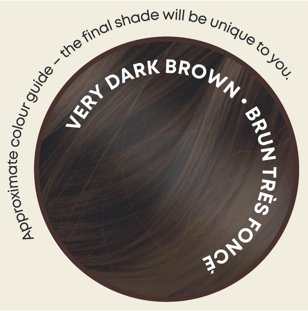 It's Pure Organic Herbal Hair Dye in Very Dark Brown 110g