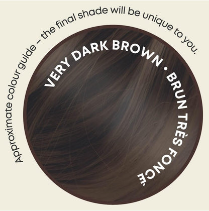 It's Pure Organic Herbal Hair Dye in Very Dark Brown 110g