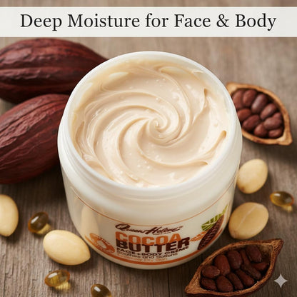 Queen Helene Cocoa Butter Face and Body Crème 425 g/15 oz