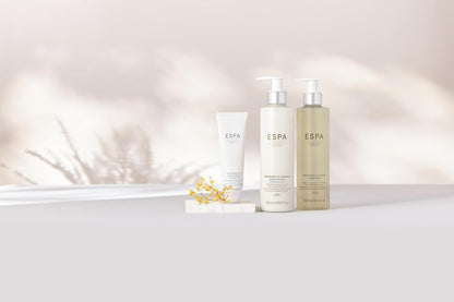 ESPA Bergamot and Jasmine Hand Wash 250ml | Pure Essentials Oils | Comforts and Cleanses Skin | Coconut &amp; Citrus | 100% Natural Fragrance | Suitable for Sensitive Skin