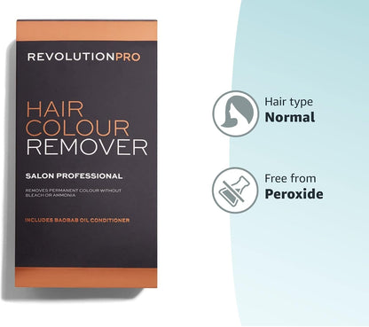 Revolution Pro, Hair Colour Remover, 4x60ml