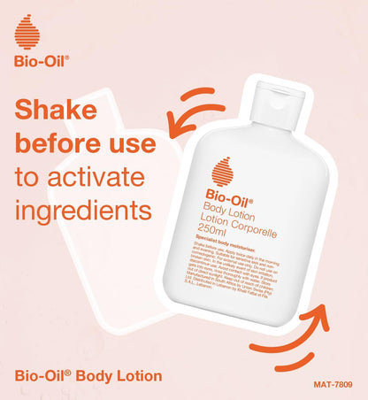 Bio Oil Body Lotion (250ml) - Ultra Light Skin Care Moisturising Lotion For Dry Skin - Non-Greasy Daily Moisturiser With Oil-In-Water Technology - Hydrates &amp; Replenishes Dry Skin