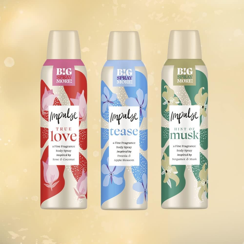 Impulse True Love Body Spray Deodorant 150 ml