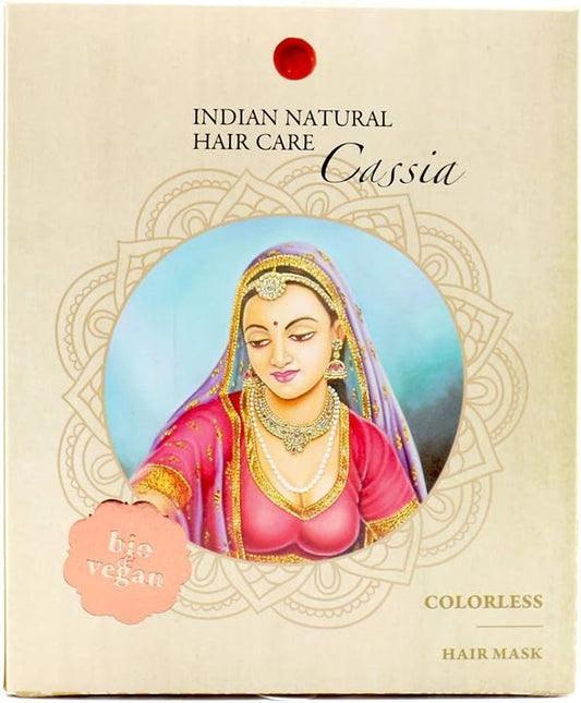 Cassia Powder for Strong Hair - Fresh &amp; Pure Organic - 200g - Indian Natural Hair Care