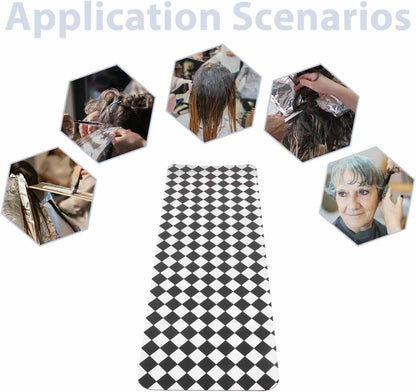 Healeved Hair Highlighting Board Hair Dyeing Board for Precise Sectioning Balayage and Colouring Paddle for Salon and Home Use Reusable Colour for Highlights