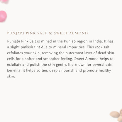 RITUALS Body Scrub The Ritual of Ayurveda - Body Salt Scrub Made with Pink Salt from Punjab and Sweet Almond Oil - Made from 94% Natural Origin Ingredients - 300g