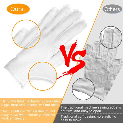Why a Box of White Cotton Gloves Might Just Be Your Skin’s New Best Friend