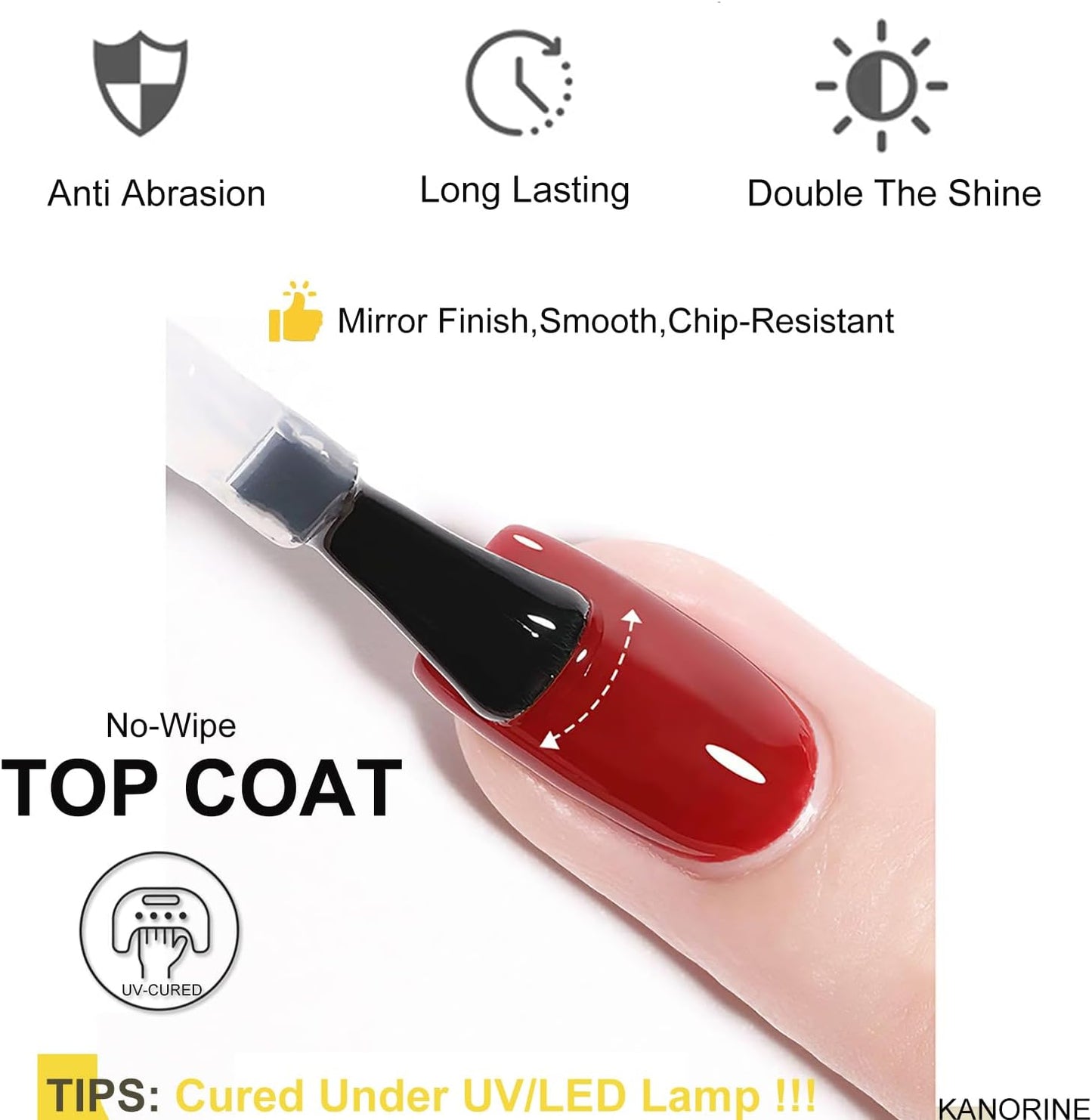 Why the Kanorine No‑Wipe Top Coat Might Just Become Your Nail‑Care BFF