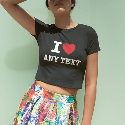 Why a Custom “I Heart” Crop Top Might Just Be Your Next Summer Staple