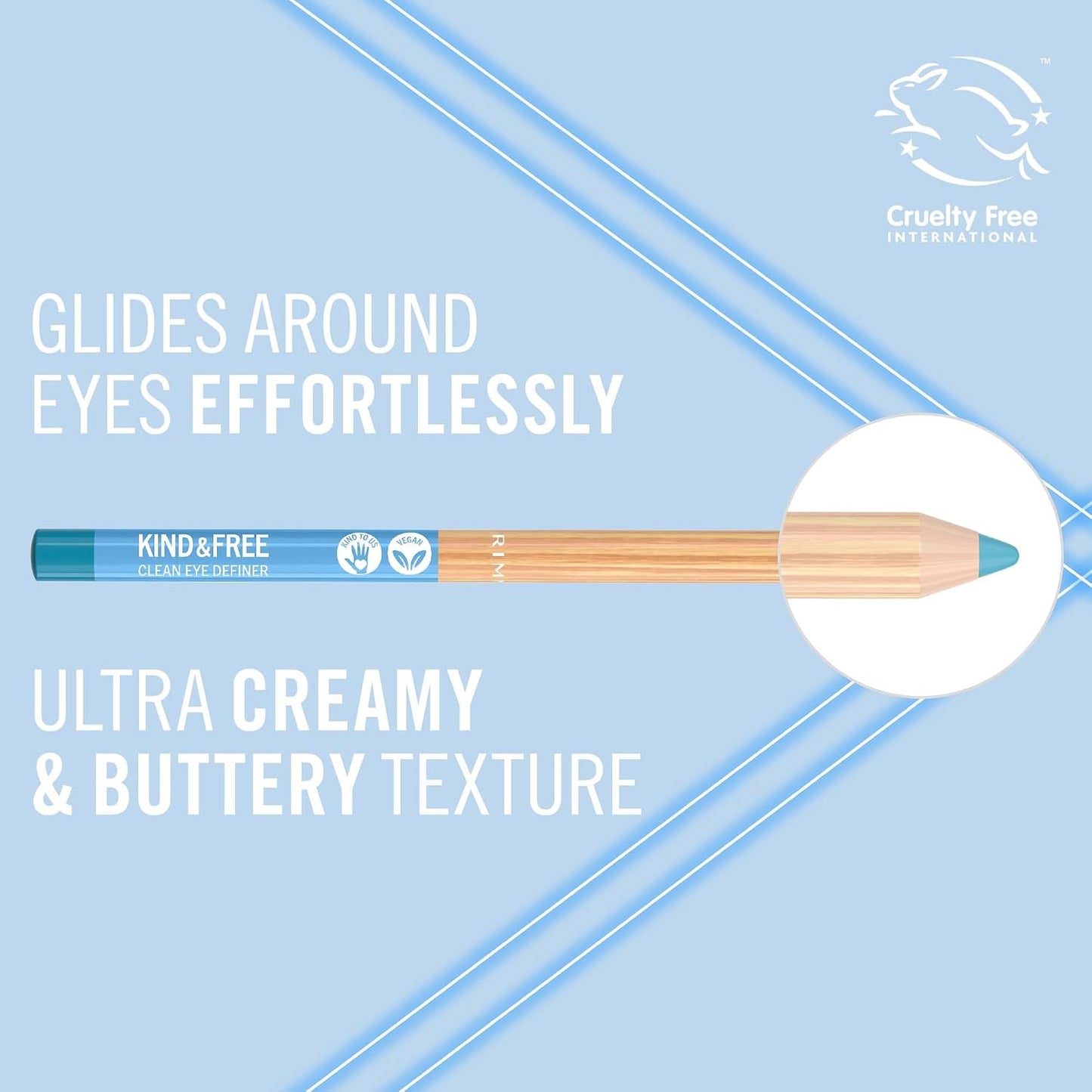 Rimmel Kind and Free Eyeliner, 006 Anime Blue