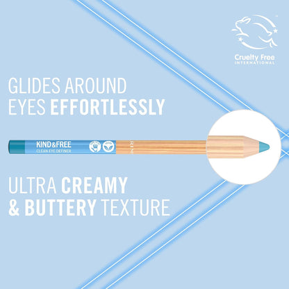 Rimmel Kind and Free Eyeliner, 006 Anime Blue