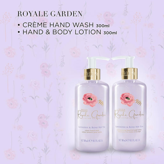 Baylis &amp; Harding Royale Garden Lavender &amp; Rosehip Tea Luxury Hand Care Gift Set (Pack of 1) - Vegan Friendly