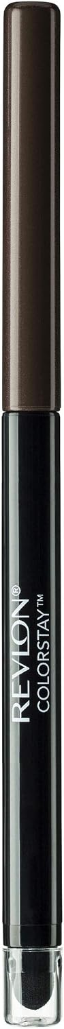 Revlon Color Stay Pencil Eyeliner with Built-in Sharpener, Waterproof, Smudgeproof, Longwearing Eye Makeup with Ultra-Fine Tip, N2, Brown, 1 Count (Pack of 1)
