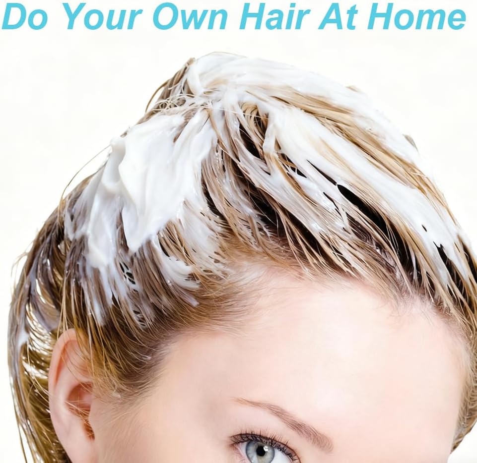 Hair Coloring Brush, 4 Pcs Hair Dye Brush, Hair Dyeing Comb Brush, Applicator Tools, for DIY Hair Coloring