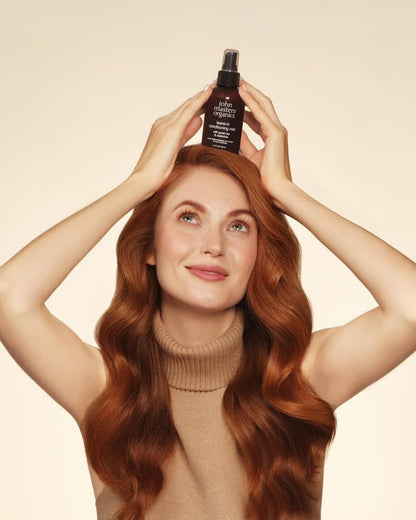 JMO Leave in Conditioning Spray - Leave-in Conditioning Mist with Green Tea &amp; Calendula - 125 Millilitres - Detangler Spray for All Hair Types