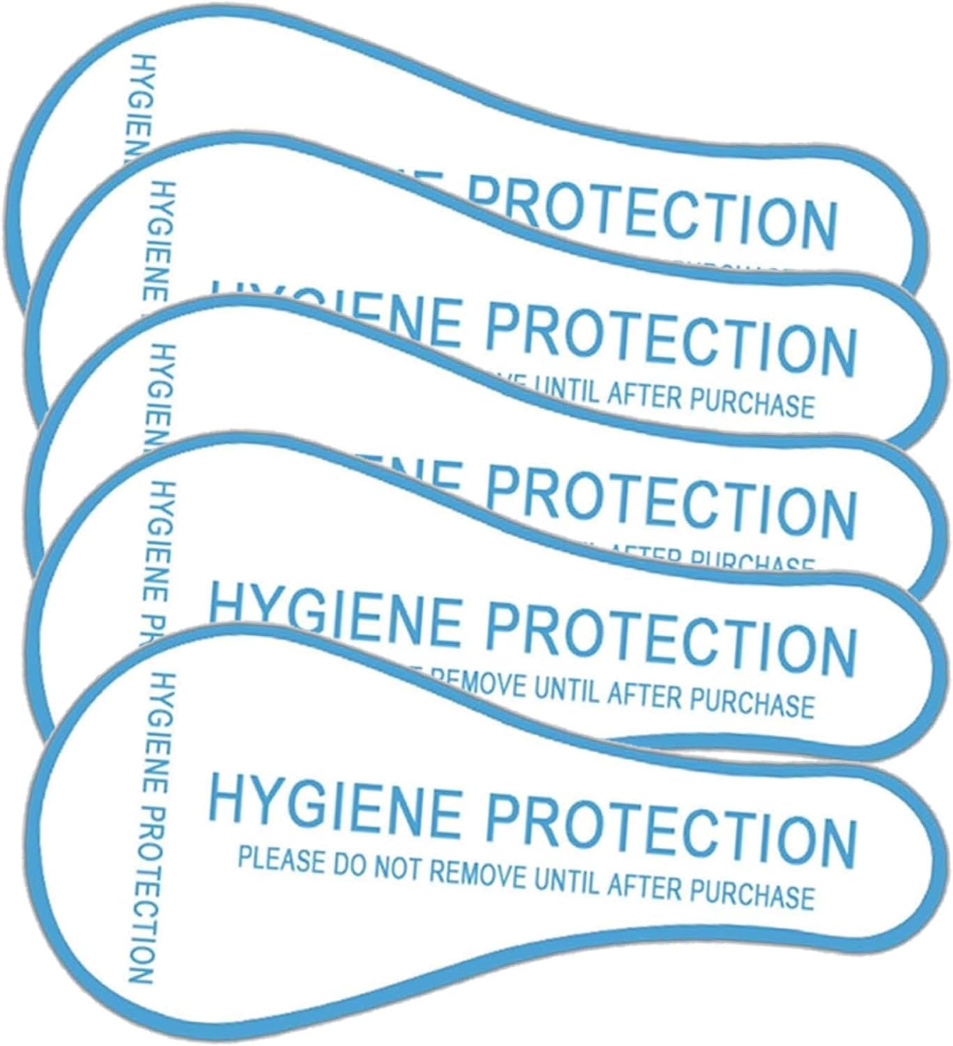 Adhesive Protective Hygiene Try On Stickers for Swimwear,Swimsuits and Lingerie Lingerie Panty Liner/Barrier,4x2 Inch,100 Pcs