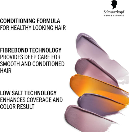 Schwarzkopf Professional CHROMA ID Bonding Color Mask Semi Permanent Mix And Tone Color System Toning Enhancing Refreshing Intense Care Deep Conditioning Shine Vegan Formula 9,5-19 Dusty Pink 300 ml