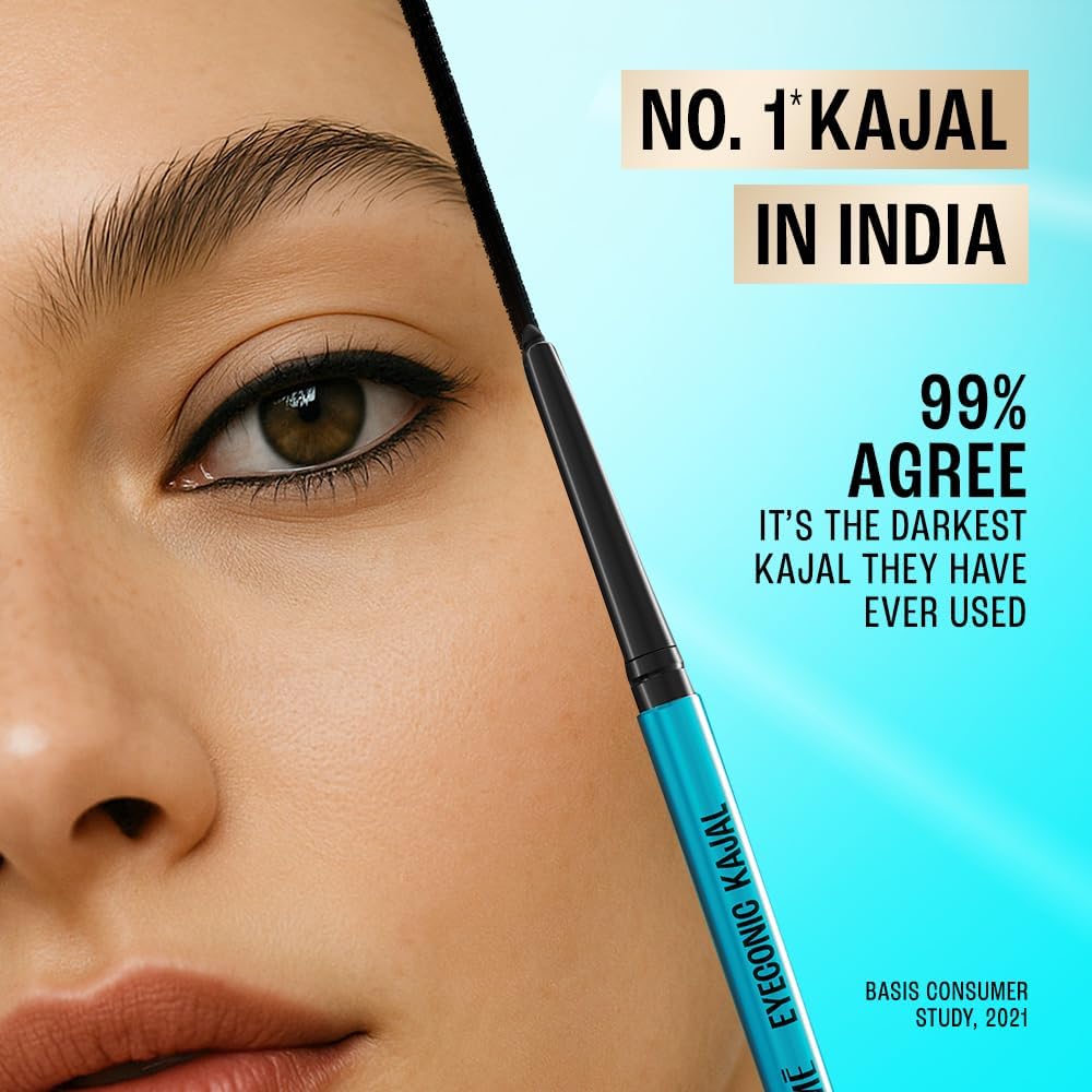 LAKMÉ Eyeconic Kajal - Twin Pack - 0.35g + 0.35g - Black